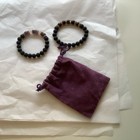 Jewelry - Lava stone beaded bracelets